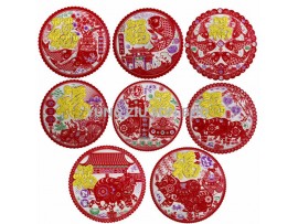 40#WALL DECORATION (2P/PACK)CNY(12116)(35CM)